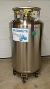 Réservoir Azote liquide 230 litres sur roulettes - Eurocyl